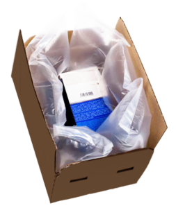 relleno para cajas Cojines de aire embalaje beneficios - Boxor