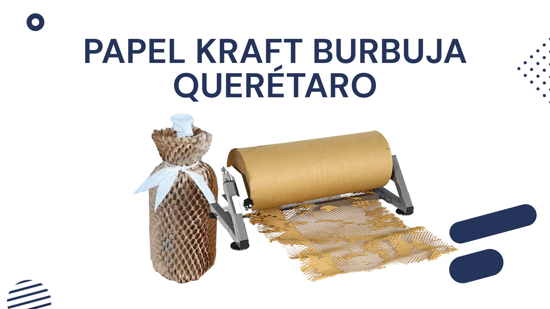 Papel Kraft burbuja Querétaro