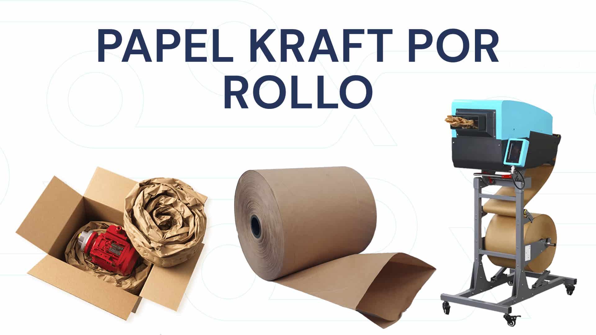 Papel Kraft por rollo Papel Kraft por rollo para empaque - Boxor