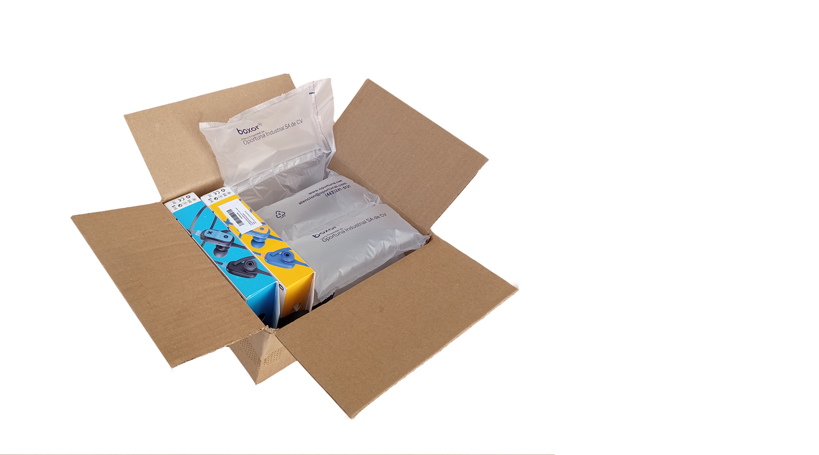 Insumos para paquetes - Amazon rastreo
