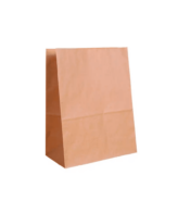 Bolsa de papel Kraft para alimentos mandado supermercado Bolsa Delivery