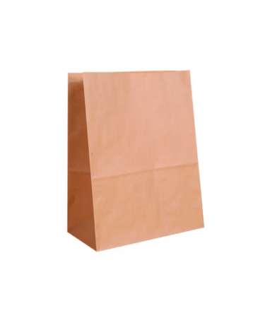 Bolsa de papel Kraft para alimentos mandado supermercado